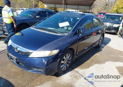 2009 Honda Civic Ex z USA, uszkodzony, nr VIN 1HGFA16879L011102